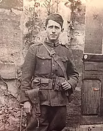 Great-grandfather Harry, WWI, France 1917